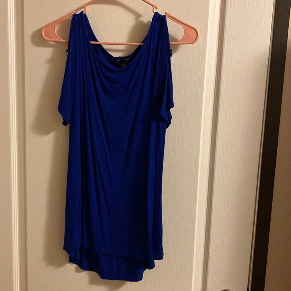 Royal Blue Blouse
